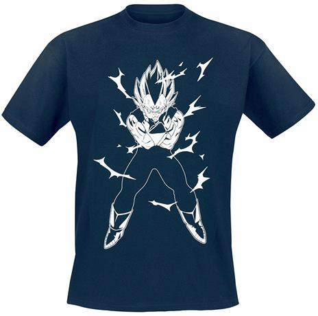 T-Shirt Basic Dragon Ball. Vegeta - 4
