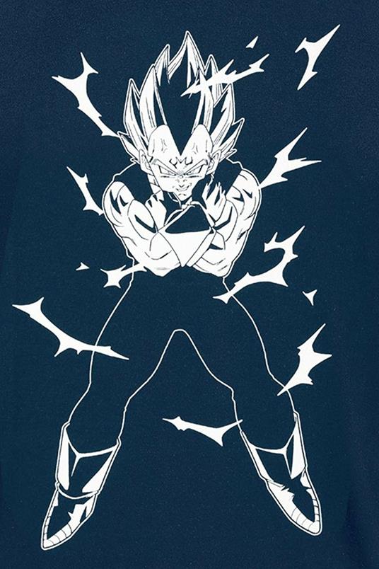 T-Shirt Basic Dragon Ball. Vegeta - 6