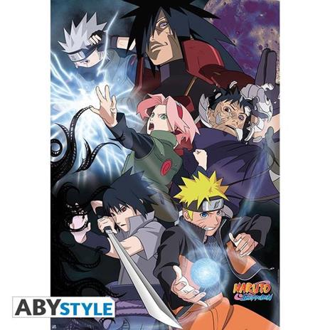 Poster Naruto Shippuden. Group Ninja War - 2