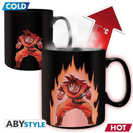 Dragon Ball. Mug Heat Change. 460 Ml. Dbz/ Goku. With Box X2 - 2