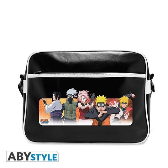 Naruto Shippuden. Messenger Bag "Good Guys". Vinyle