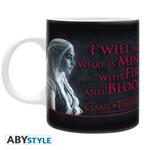 Tazza Mug Games of Thrones Fire and blood Targaryen 320ml