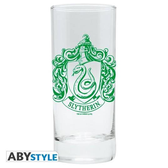 Bicchiere Harry Potter Glass Slytherin