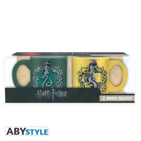 Set 2 Mini Tazze HP-Slytherin&Hufflepuff - 2