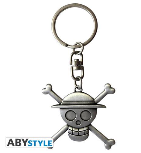 Portachiavi 3D One Piece. Skull Rubber