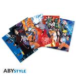 Naruto Shippuden. Postcards. Set 1 X5 (14,8X10,5)