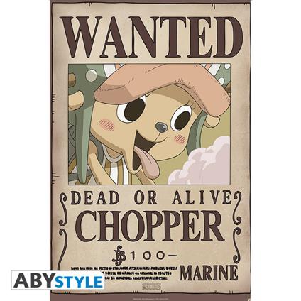 One Piece. Poster "Wanted Chopper New" (91.5X61)