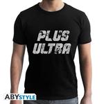 My Hero Academia. T-shirt Plus Ultra Man Ss Black. New Fit Large