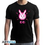 T-Shirt Unisex Tg. 2XL Overwatch: D.Va Gg Black New Fit