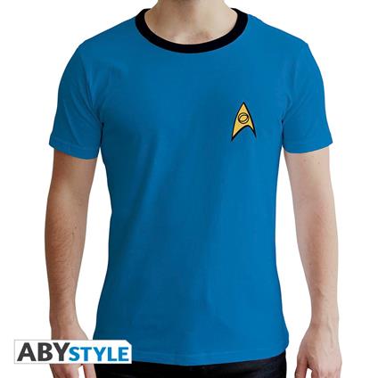 T-Shirt Unisex Tg. 2XL Star Trek: Crew White Premium