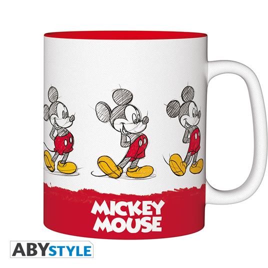 Disney. Mug. 460 Ml. Sketch Mickey. Porcl. With Boxx2
