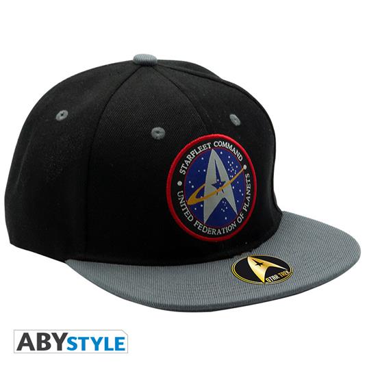 Star Trek. Snapback Cap. Black & Grey. Starfleet Command