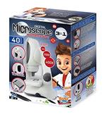 Buki France- Digital Microscopio Video 3 In 1, Colore Bianco, Mr700