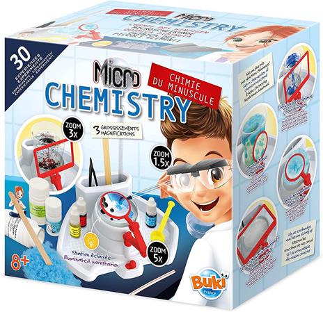 Kit Chimica Dei Piccoli Elementi Gioco Per Bambini 8+ Buki