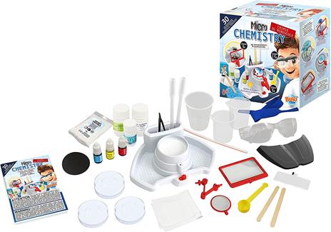 Kit Chimica Dei Piccoli Elementi Gioco Per Bambini 8+ Buki - 5