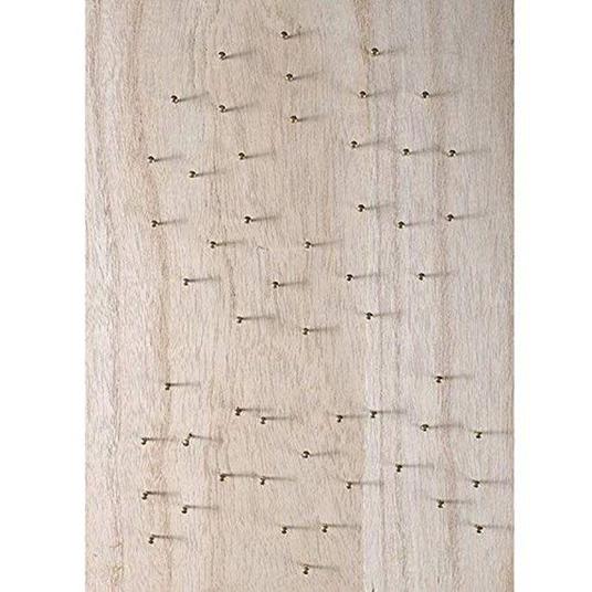 Kit String Art Acchiappasogni rettangolare in legno grezzo 20x30cm per la  deco DIY - Perles & Co