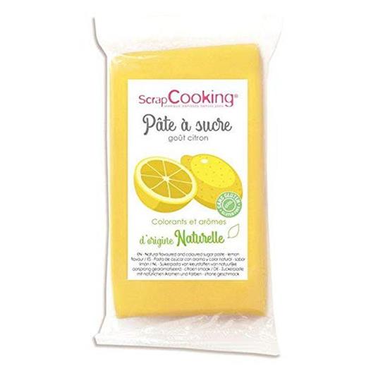 Pasta di zucchero gialla 100 g - ScrapCooking - Idee regalo