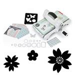 Macchina Sizzix Big Shot + Fustelle di taglio x 3 Fiori giapponesi