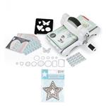 Macchina Sizzix Big Shot + Fustella di taglio 4 piccole stelle a 5 punte