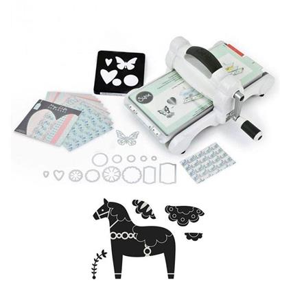 Macchina Sizzix Big Shot + Fustella di taglio Cavallo