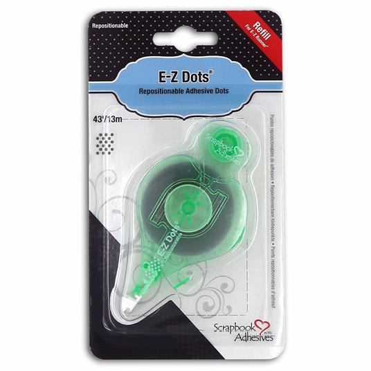 E-Z DOTS Clear Dispenser ricaricabile 13 m + ricarica - 2