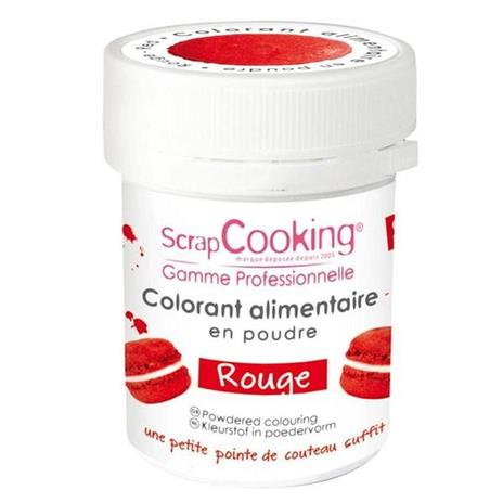 Colorante alimentare in polvere 20 g - rosso
