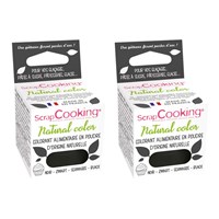 Colorante alimentare naturale in polvere 6 g - nero - ScrapCooking - Idee  regalo