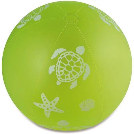 Pallone da spiaggia fosforescente - 62 cm