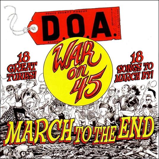 War On 45 - Vinile LP di D.O.A.