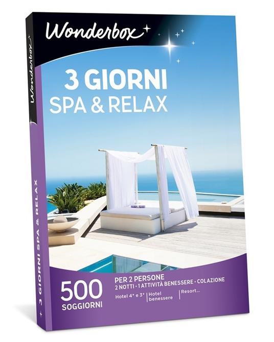 Cofanetto 3 Giorni Spa & Relax. Wonderbox