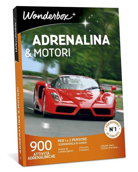 Adrenalina & Motori - Wonderbox Italia - Idee regalo | IBS