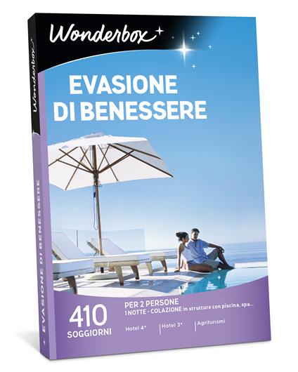 Cofanetto Evasione Di Benessere. Wonderbox - Wonderbox Italia - Idee regalo  | IBS