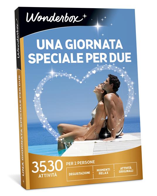 Cofanetto Una Giornata Speciale Per Due. Wonderbox - Wonderbox Italia -  Idee regalo | IBS