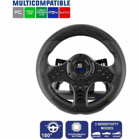 SUBSONIC - SV450 - Volante da corsa - Compatibile con Xbox Series, Switch, PS4, Xbox One, PC (programmabile) - 2