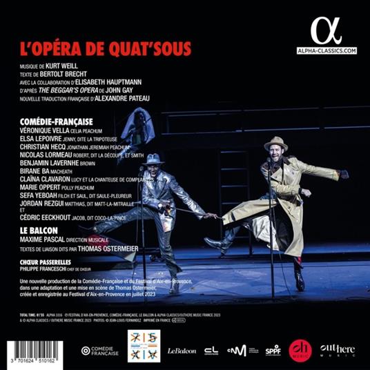 L'Opera de Quat'Sous - Vinile LP di Kurt Weill - 2