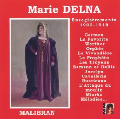 Marie Delna - Enregistrements 1903-1918 (2 Cd) - CD Audio