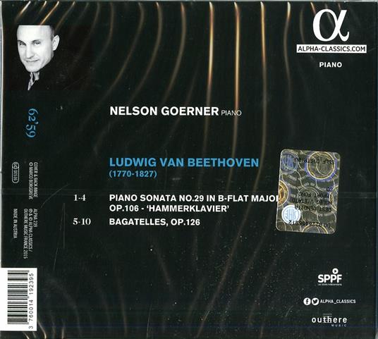 Sonata n.29 Hammerklavier - Bagatelle op.126 - CD Audio di Ludwig van Beethoven - 2