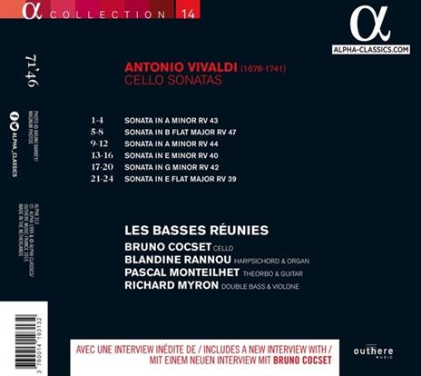 Sonate per violoncello - CD Audio di Antonio Vivaldi - 2