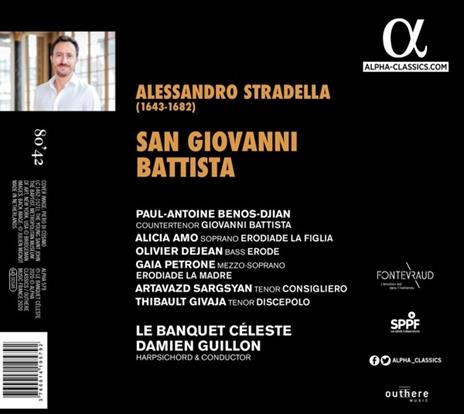 San Giovanni Battista - CD Audio di Alessandro Stradella,Damien Guillon,Banquet Céleste - 2