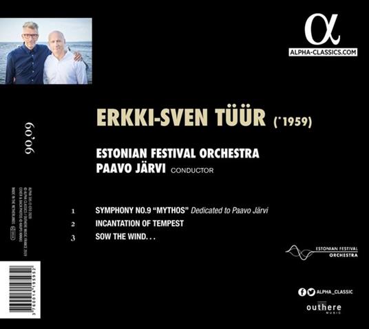 Mythos - CD Audio di Paavo Järvi,Erkki-Sven Tüür,Estonian Festival Orchestra - 2