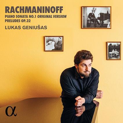 Piano Sonata No.1 - CD Audio di Sergei Rachmaninov,Lukas Geniusas