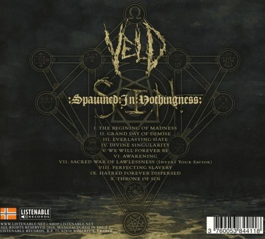 S.I.N. - CD Audio di Veld - 2