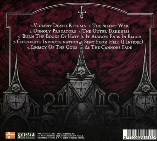 Violent Death Rituals (Digipack) - CD Audio di Thanatos - 2