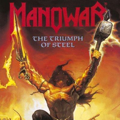 The Triumph Of Steel (Transparent Blue Edition) - Vinile LP di Manowar