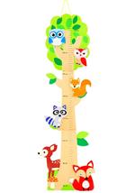 Gioco Giostra Arca Di Noe' In Legno Cm 32X32X70 H. Per Lettino Culla Box Cameretta Bambini