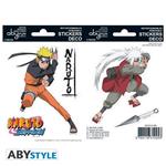 Adesivi Naruto Shippuden. 2 Fogli. Naruto e Jiraiya