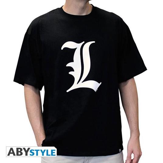 Death Note - Tshirt Tribute Man Black - Basic Taglia:Small - 2