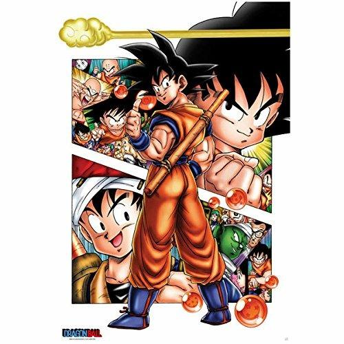 Poster Dragon Ball. Son Goku Story - Abysse - Idee regalo | IBS