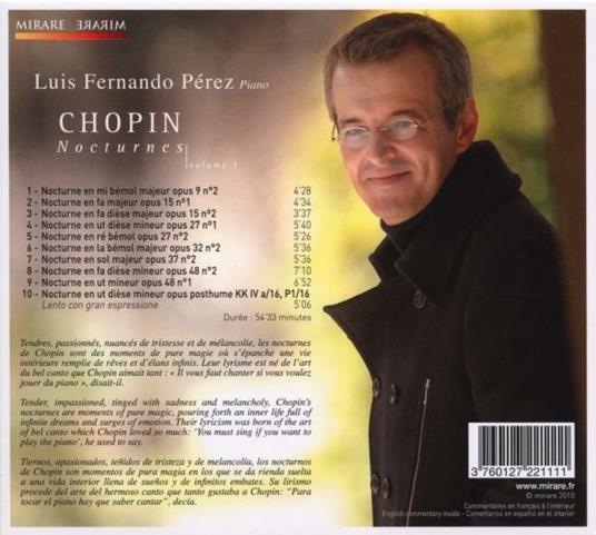 Notturni vol.1 - CD Audio di Frederic Chopin - 2