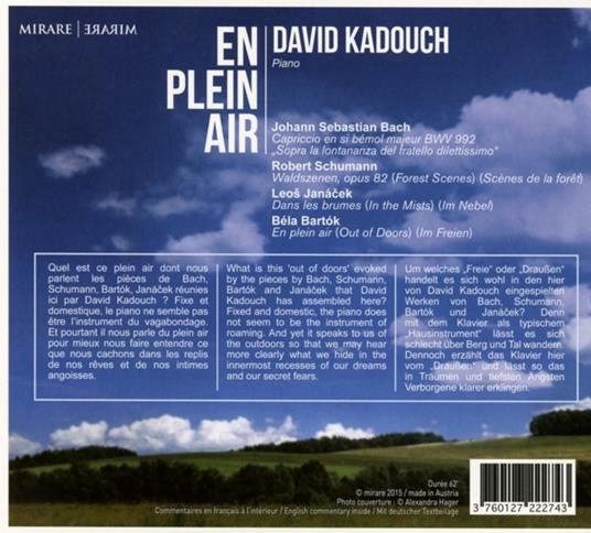 En plein air (Digipack) - CD Audio di Bela Bartok - 2